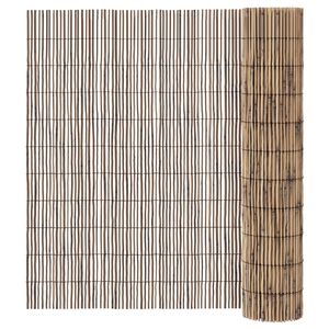vidaXL Cl&ocirc;ture de jardin 400x100 cm roseau