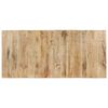 vidaXL Table de salle à manger 200x90x76 cm Bois de manguier brut