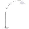 vidaXL Lampe à arc 60 W Argenté E27 200 cm
