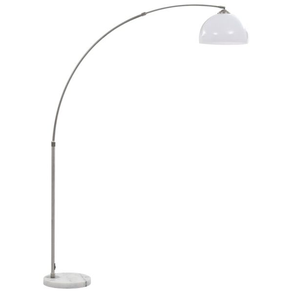 vidaXL Lampe à arc 60 W Argenté E27 200 cm