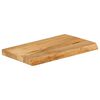 vidaXL Dessus de table à bord vivant 40x20x3,8 cm bois massif manguier