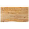 vidaXL Dessus de table &agrave; bord vivant 120x60x2,5cm bois massif manguier