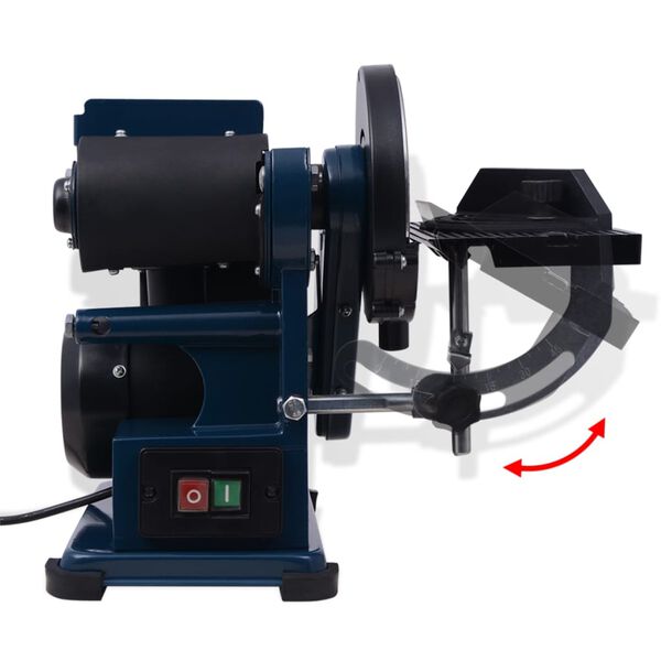 vidaXL Ponceuse à disque et à bande 375 W