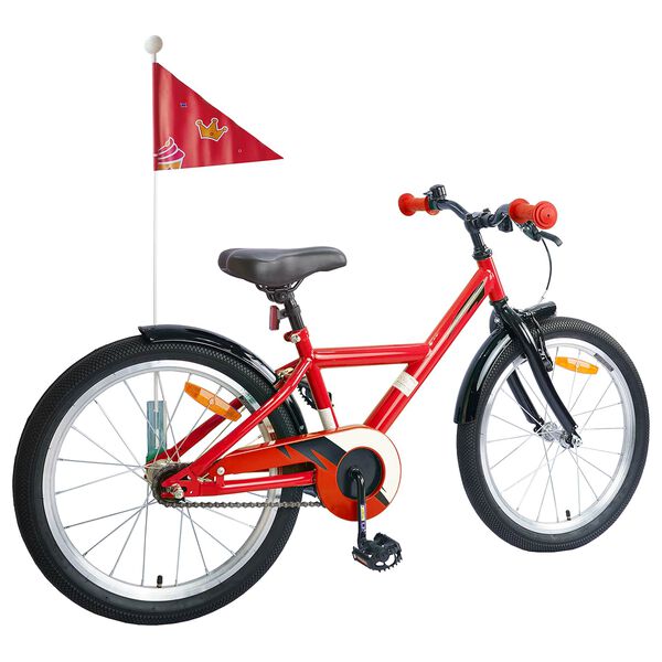 vidaXL V&eacute;lo pour Enfants 18 Pouces pour les 5-7 ans Rouge