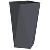 vidaXL Jardini&egrave;re 2 pcs Anthracite 40 x 40 x 75 cm Acier