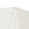 vidaXL Jardini&egrave;re 2 pcs Blanc 50 x 50 x 75 cm Acier