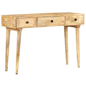 vidaXL Table console 115x35x76 cm Bois de manguier massif