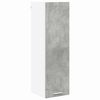 vidaXL Armoire suspendue Gris b&eacute;ton 30 x 31 x 100 cm Bois d'ing&eacute;nierie