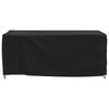 vidaXL Housse de salon de jardin noir 200x165x80 cm oxford 420D