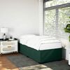 vidaXL Cadre de lit sans matelas vert fonc&eacute; 80x200 cm velours