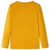 T-shirt enfants à manches longues ocre 92
