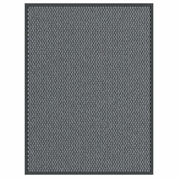 vidaXL Paillasson anthracite 90x120 cm