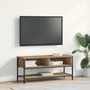 vidaXL Ensemble meuble TV Ch&ecirc;ne artisanal 100 x 35 x 45 cm