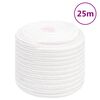 vidaXL Corde de bateau Blanc complet 16 mm 25 m Polypropyl&egrave;ne