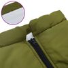 vidaXL Manteau pour chiens avec harnais imperm&eacute;able r&eacute;fl&eacute;chissant L52
