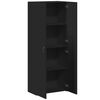 vidaXL Armoire de classement noir 60x32x153 cm bois d'ing&eacute;nierie