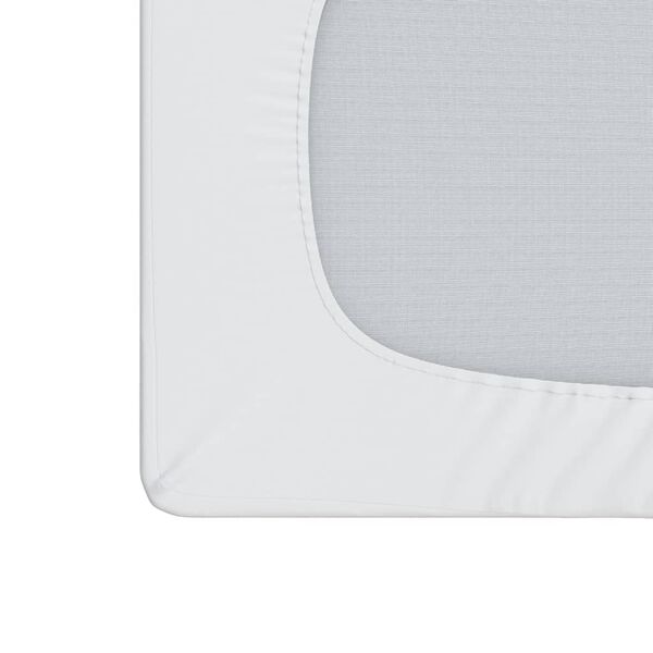vidaXL Protège-matelas blanc 90x200 cm imperméable