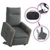 vidaXL Fauteuil inclinable Gris fonc&eacute; Tissu