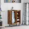 vidaXL Armoire de Golf avec roue Uni Bois ancien 65 x 45 x 98 cm