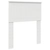 vidaXL T&ecirc;te de lit Blanc Bois d'ing&eacute;nierie