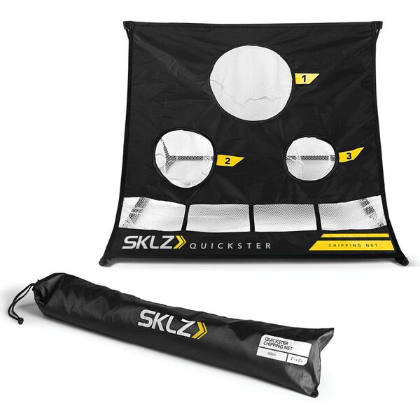 SKLZ Filet d'entra&icirc;nement de golf Quickster Noir et blanc
