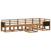 vidaXL Ensemble de canap&eacute;s d'ext&eacute;rieur 7 pcs Naturel