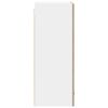vidaXL Armoire suspendue Ch&ecirc;ne Sonoma et Blanc 50 x 31 x 80 cm