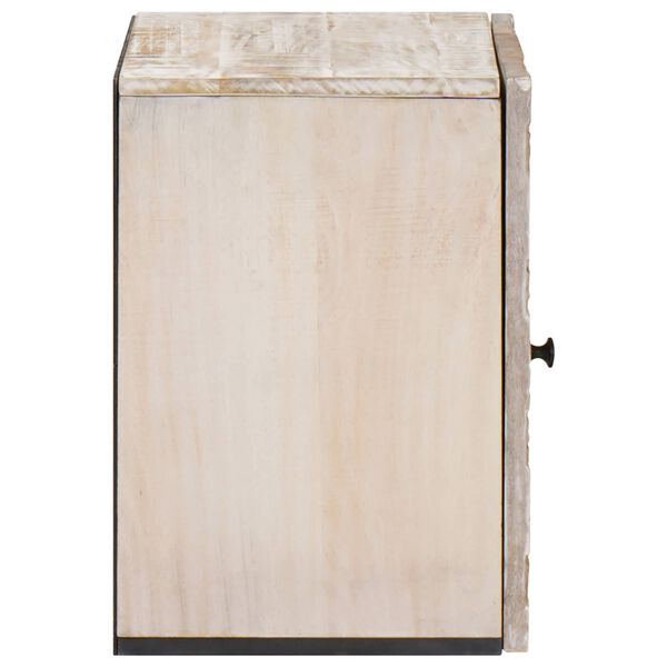 vidaXL Cabinet de Salle de Bain Suspendu Blanc 38 x 33,5 x 48 cm