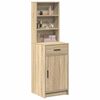 vidaXL Haut Armoire Ch&ecirc;ne Sonoma 40 x 40,5 x 135 cm Bois d'ing&eacute;nierie