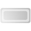 vidaXL Miroir de salle de bain &agrave; LED 20x40 cm