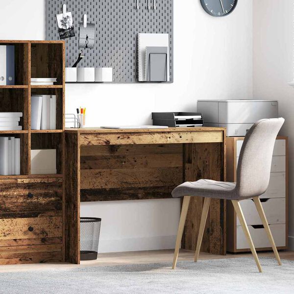 vidaXL Bureau Bois Ancien 100 x 50 x 76 cm