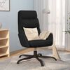 vidaXL Chaise de relaxation Noir Similicuir