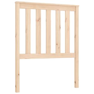 vidaXL T&ecirc;te de lit 81x6x101 cm Bois massif de pin
