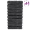 vidaXL Essuie-mains de qualit&eacute; sup&eacute;rieure SOLUND 50 pcs anthracite