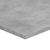 vidaXL Panneaux de biblioth&egrave;que 4 pcs gris b&eacute;ton bois d&rsquo;ing&eacute;nierie
