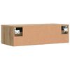 vidaXL Armoire murale chêne artisanal 68x30x20 cm bois d'ingénierie