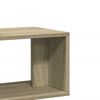 vidaXL Meubles TV 2 pcs chêne sonoma 75x30x50 cm bois d'ingénierie