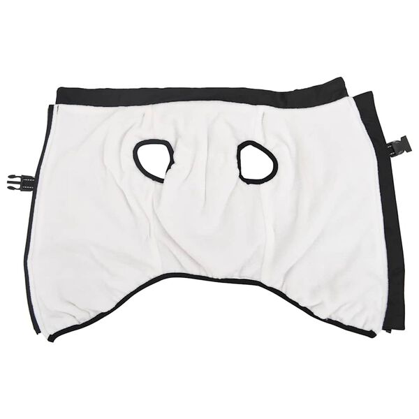 vidaXL Manteau pour chiens avec harnais imperm&eacute;able r&eacute;fl&eacute;chissant L52