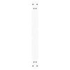 vidaXL Pieds de table &agrave; manger en V 3 pi&egrave;ces Blanc 90 x (72-73,3) cm Acier