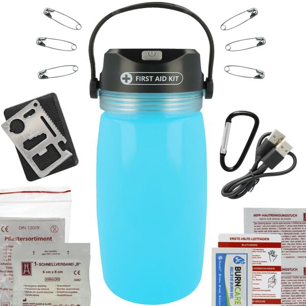 FIRST AID ONLY Kit de lampe de camping d'urgence pour l'ext&eacute;rieur