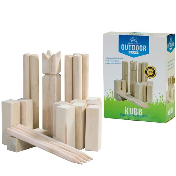 Jeu de plein air kubb