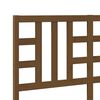 vidaXL T&ecirc;te de lit Marron miel 156x4x100 cm Bois massif de pin