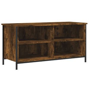 vidaXL Meuble TV Ch&ecirc;ne fum&eacute; 100x40x50 cm Bois d'ing&eacute;nierie