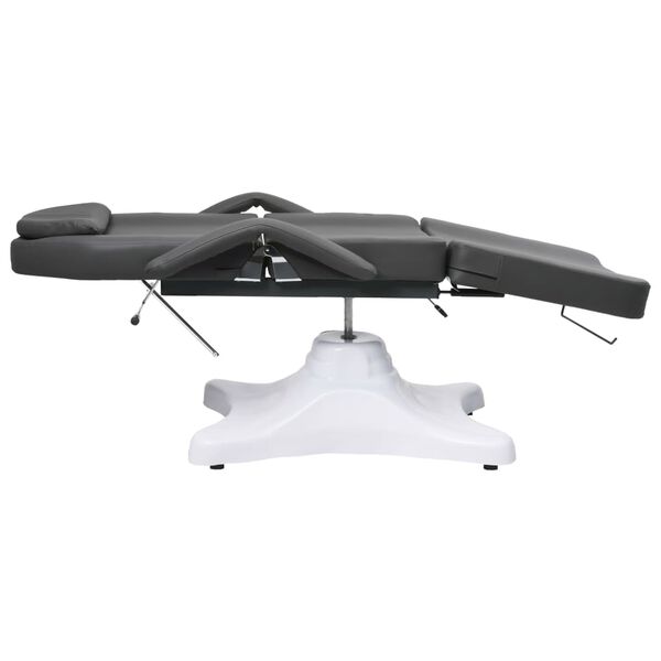 vidaXL Table de massage Gris 180x62x(86,5-118) cm