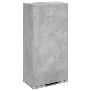 vidaXL Armoire de salle de bain murale Gris b&eacute;ton 32x20x67 cm