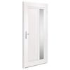 vidaXL Porte d'entr&eacute;e Blanc 98x208 cm PVC