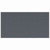 vidaXL Tapis Couloir Gris 80 x 150 cm tissu