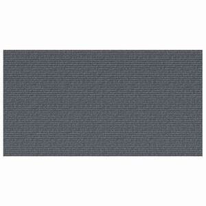 vidaXL Tapis Couloir Gris 80 x 150 cm tissu