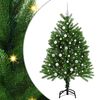 vidaXL Sapin de No&euml;l avec 150 LED avec support Vert 120 cm PE