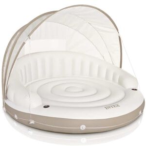 Intex Lit &agrave; air avec auvent flottant 199 x 150 cm 58292EU